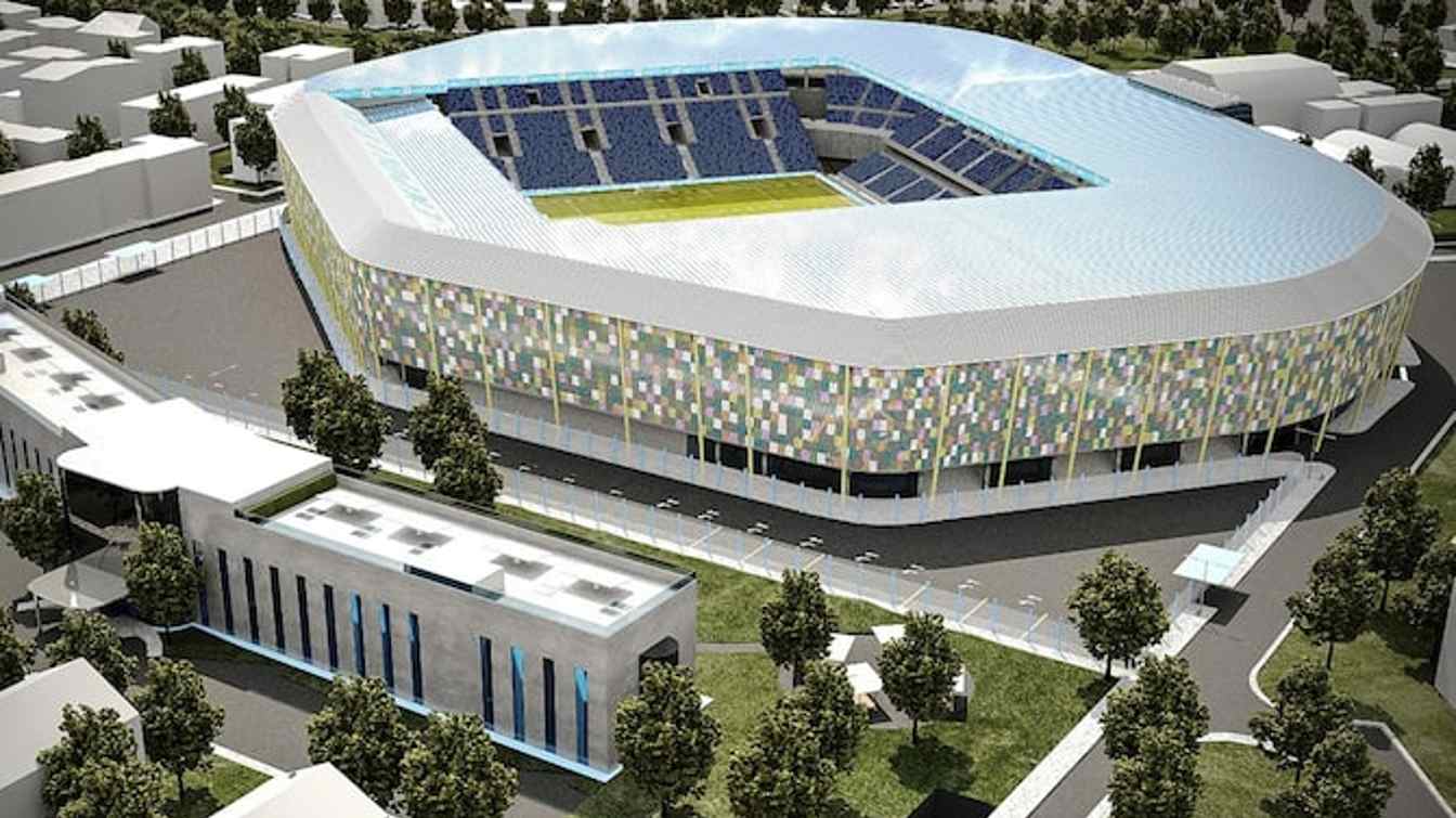 Design of Stadio Castellani