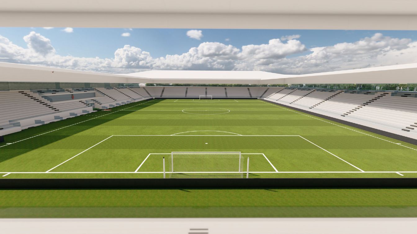 Design of Rimini stadium