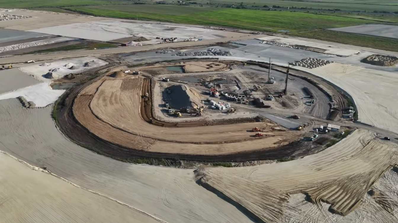 Construction of Nacionalni Stadion