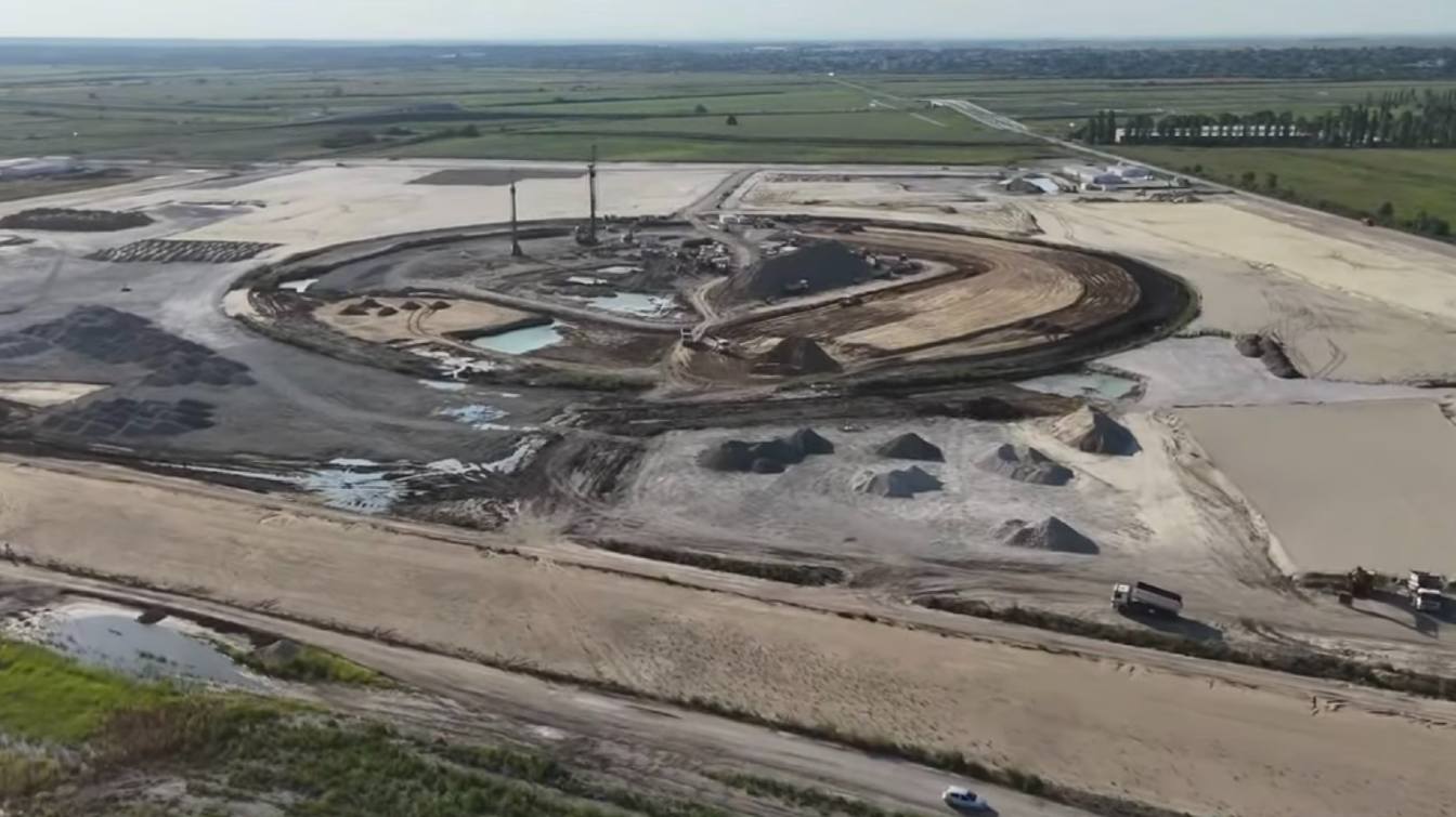 Construction of Nacionalni Stadion