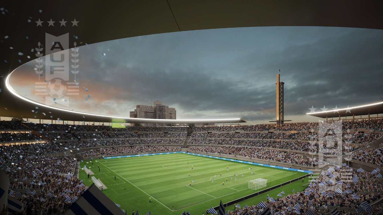 Visualization of Estadio Centenario