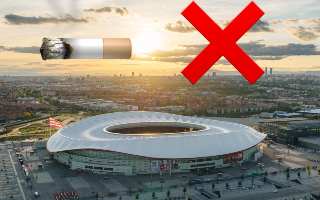 Spain: New season, new rules. Smoking ban at Atlético Madrid's stadium