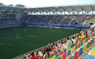 Chile:Estadio Bicentenario with new pitch following model of Real Madrid?