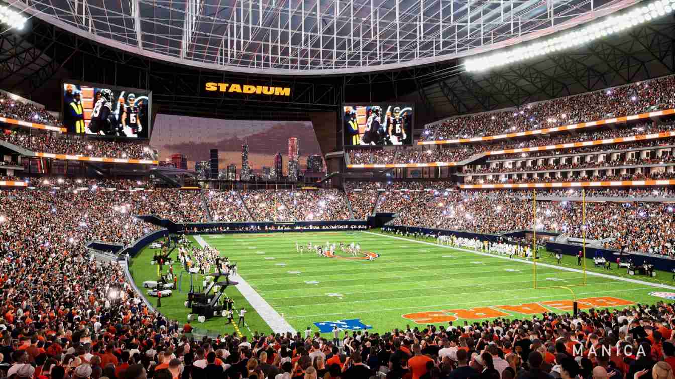 Design of New Chicago Bears Stadium