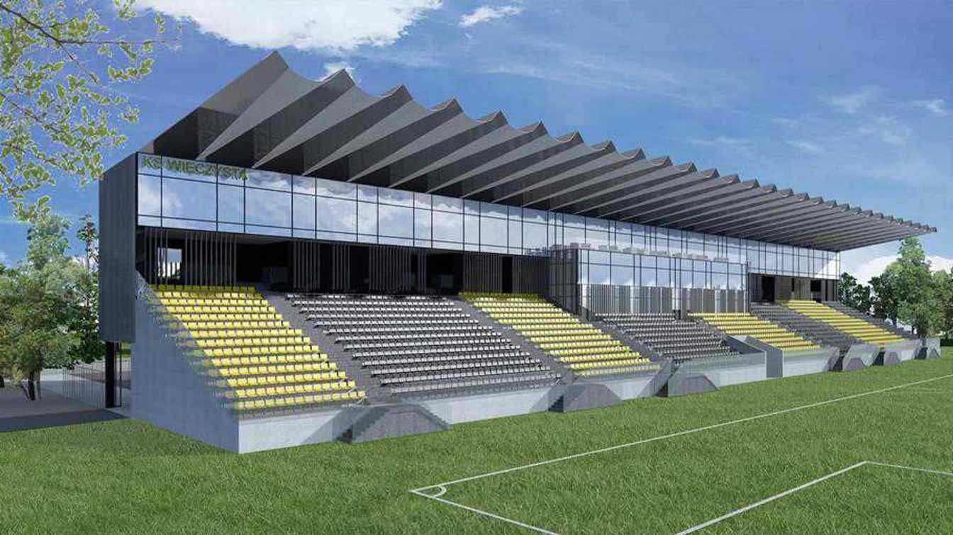 Design of Stadion Wieczystej Kraków