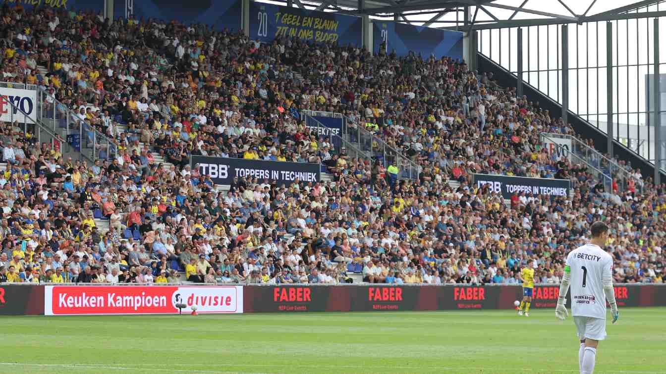 Fans in Cambuurstadion