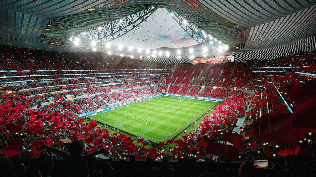 Design of Grand Stade Hassan II