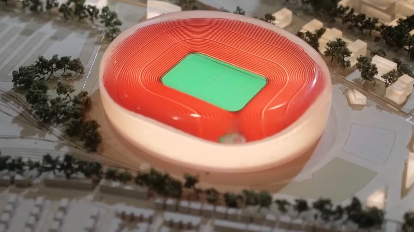 First model showing new stadium for Manchester United