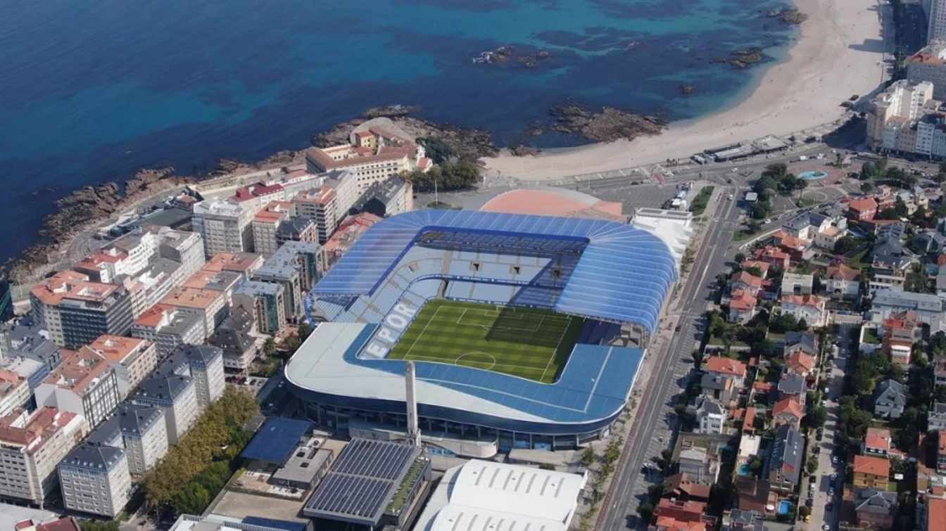 Estadio Riazor rendering