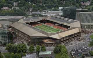 England: Luton Town releases renderings of new stadium!