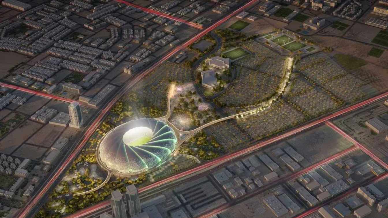 Design of Aramco Stadium