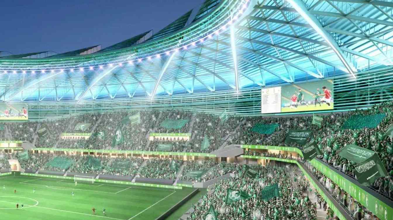 Design of Aramco Stadium