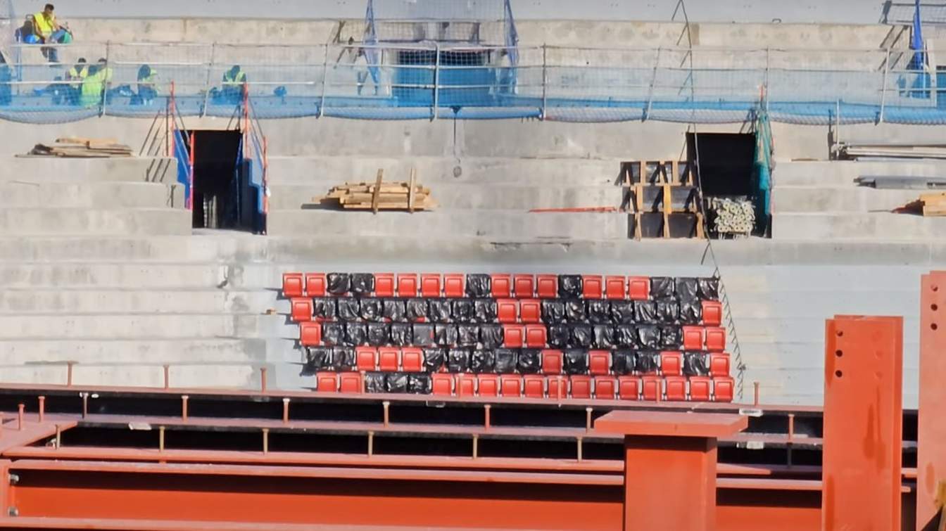 New seats at Camp Nou