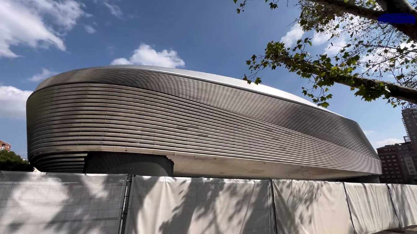 Construction of Santiago Bernabeu