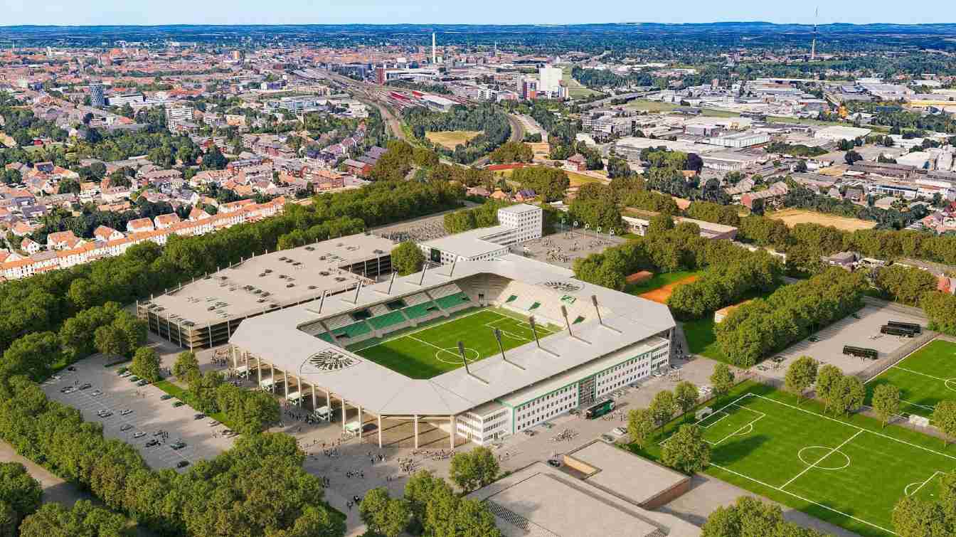 Design of Preußenstadion