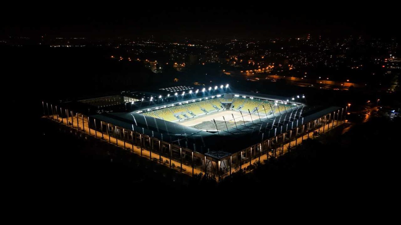 New Municipal Stadium in Katowice