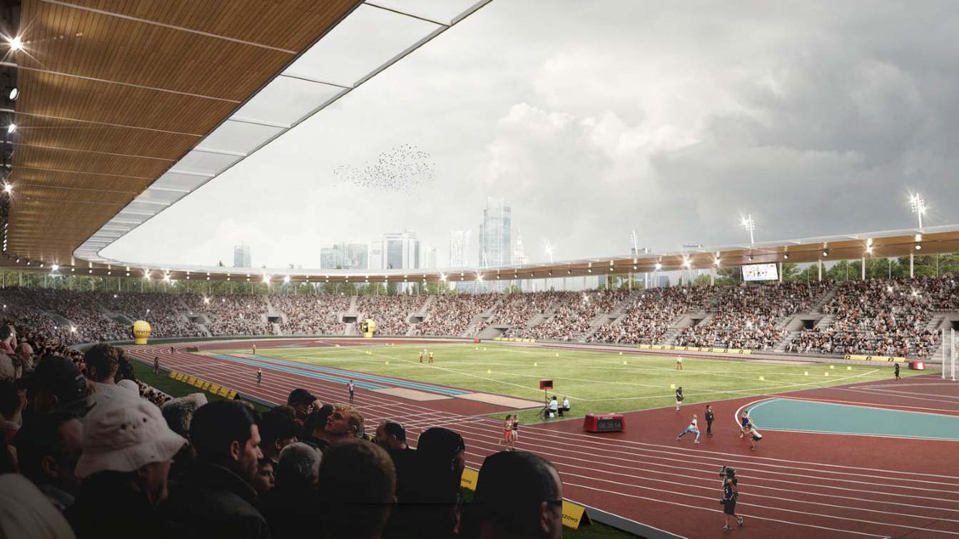 Design of Stadion Skry Warszawa