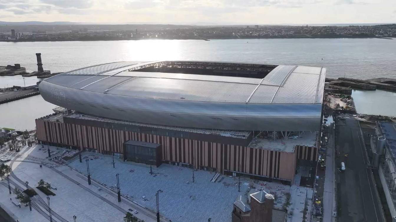 Construction of Everton Stadium