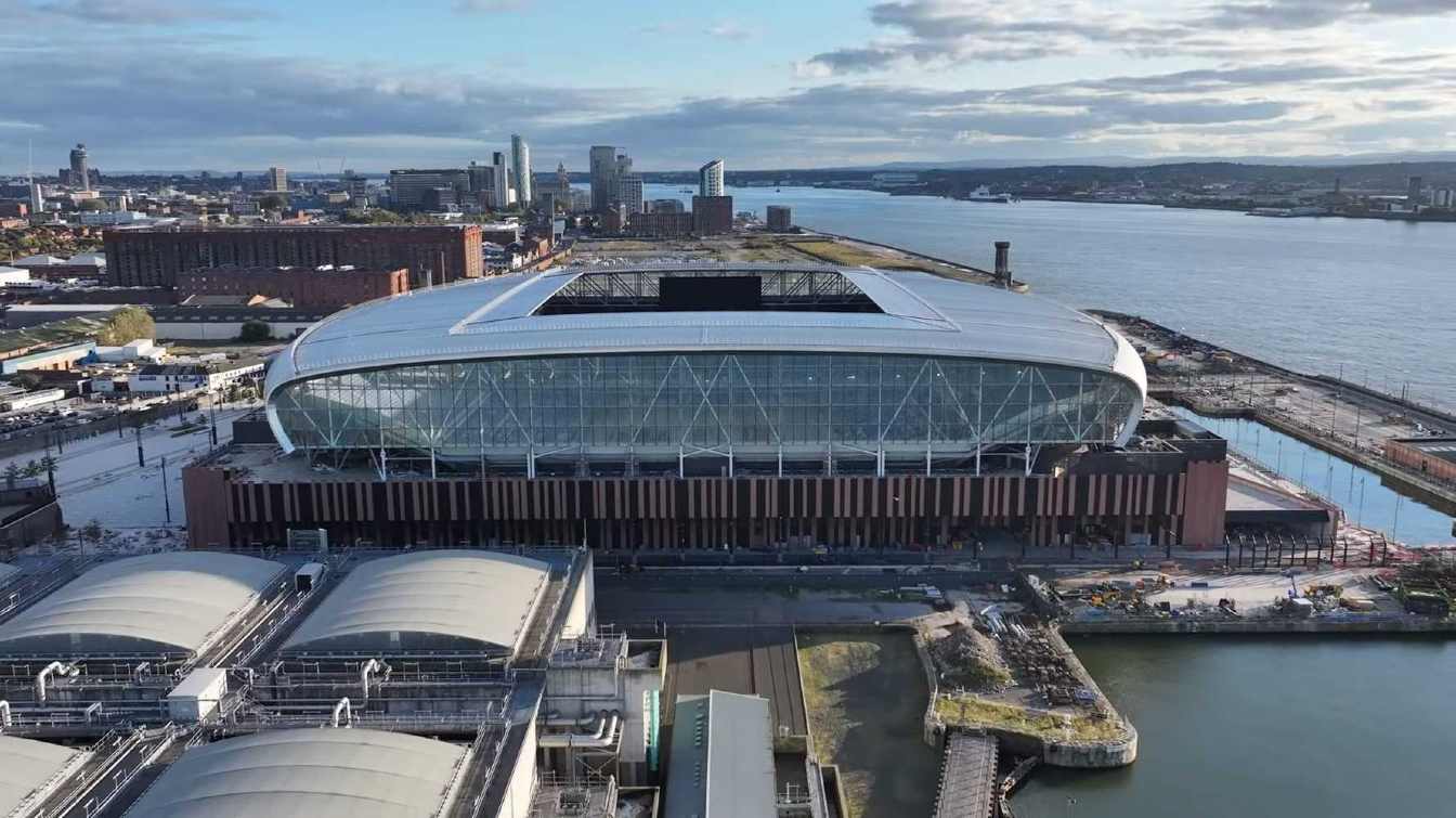 Construction of Everton Stadium