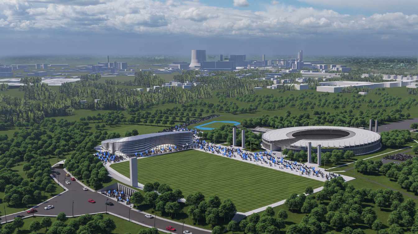 Design of Hertha Stadion