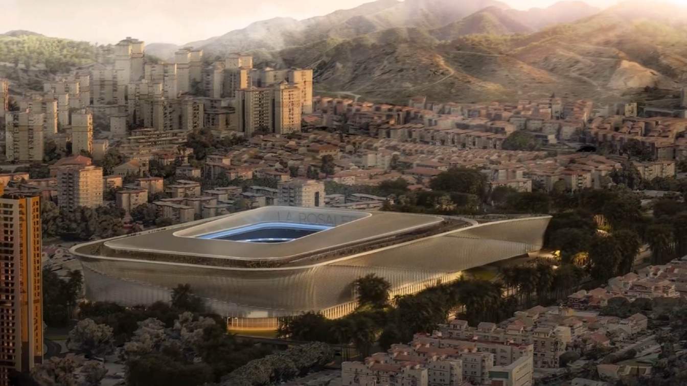 Design of Estadio La Rosaleda