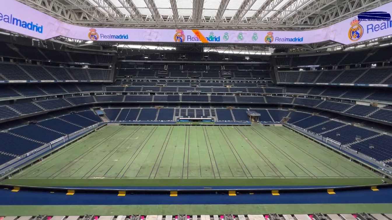 Construction of Estadio Santiago Bernabéu