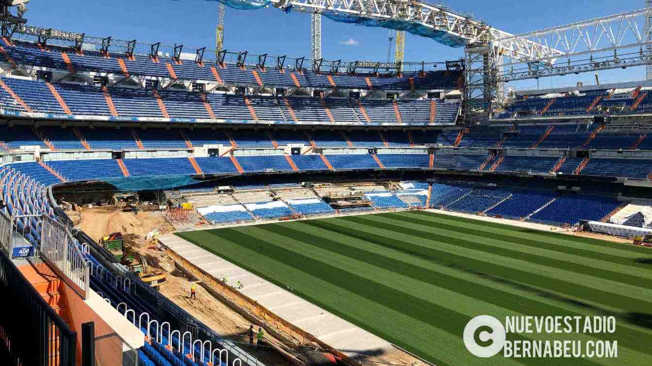 Estadio Santiago Bernabéu en 2020