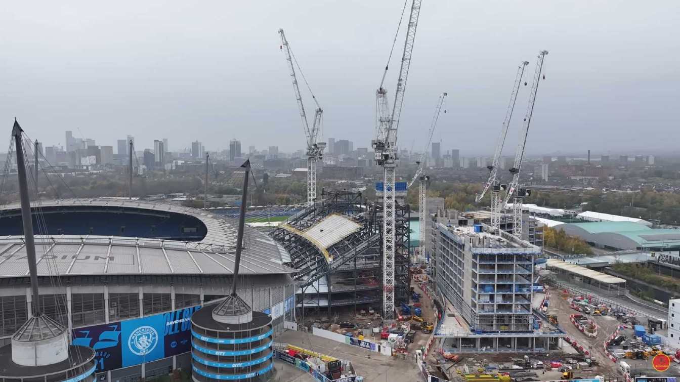 Construction of Etihad Stadium