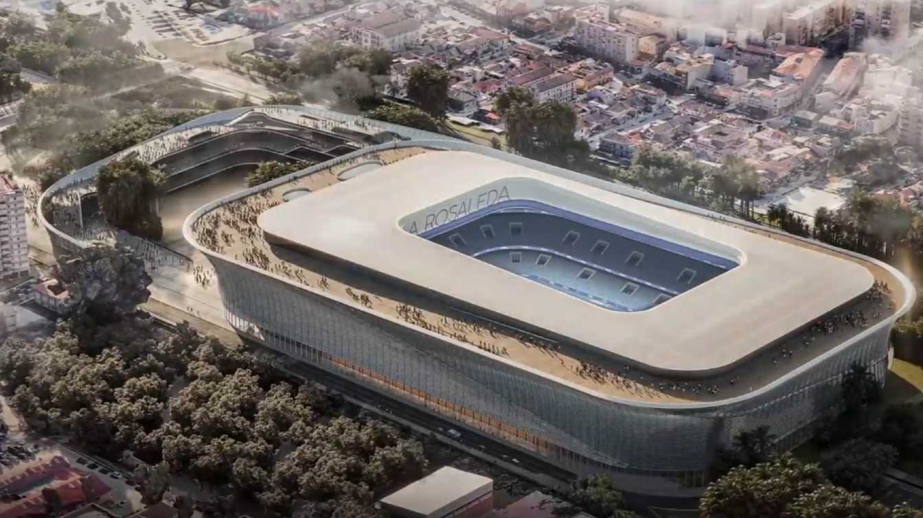 Design of Estadio La Rosaleda