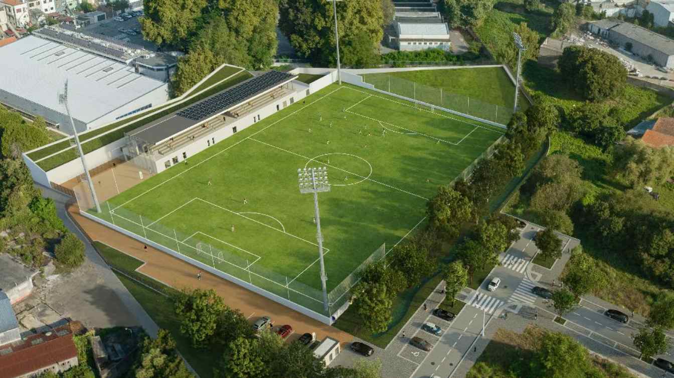 Design of Campo Municipal de Campanhã