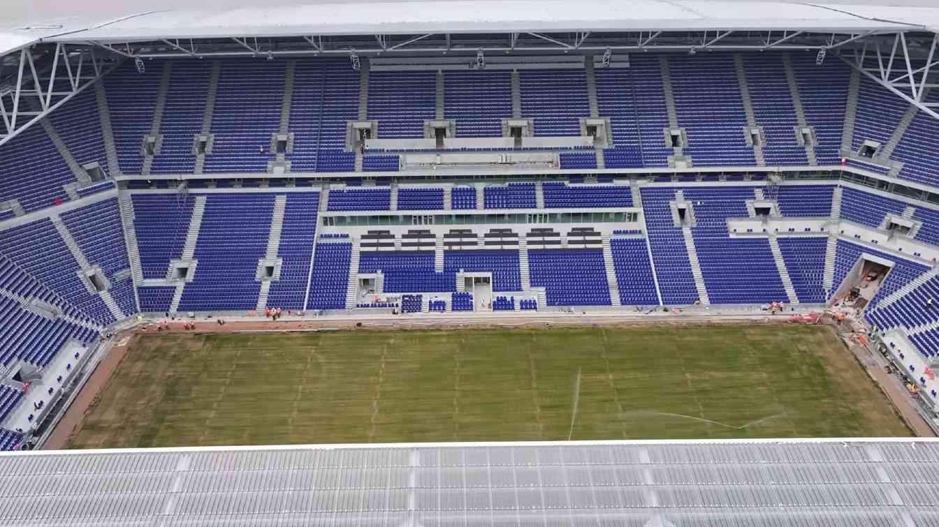 Construction of Everton Stadium