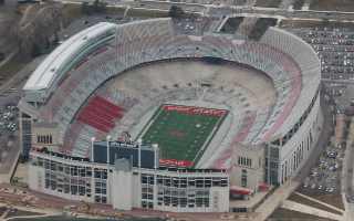 USA: Buckeyes fans break into Ohio Stadium celebrating national championship