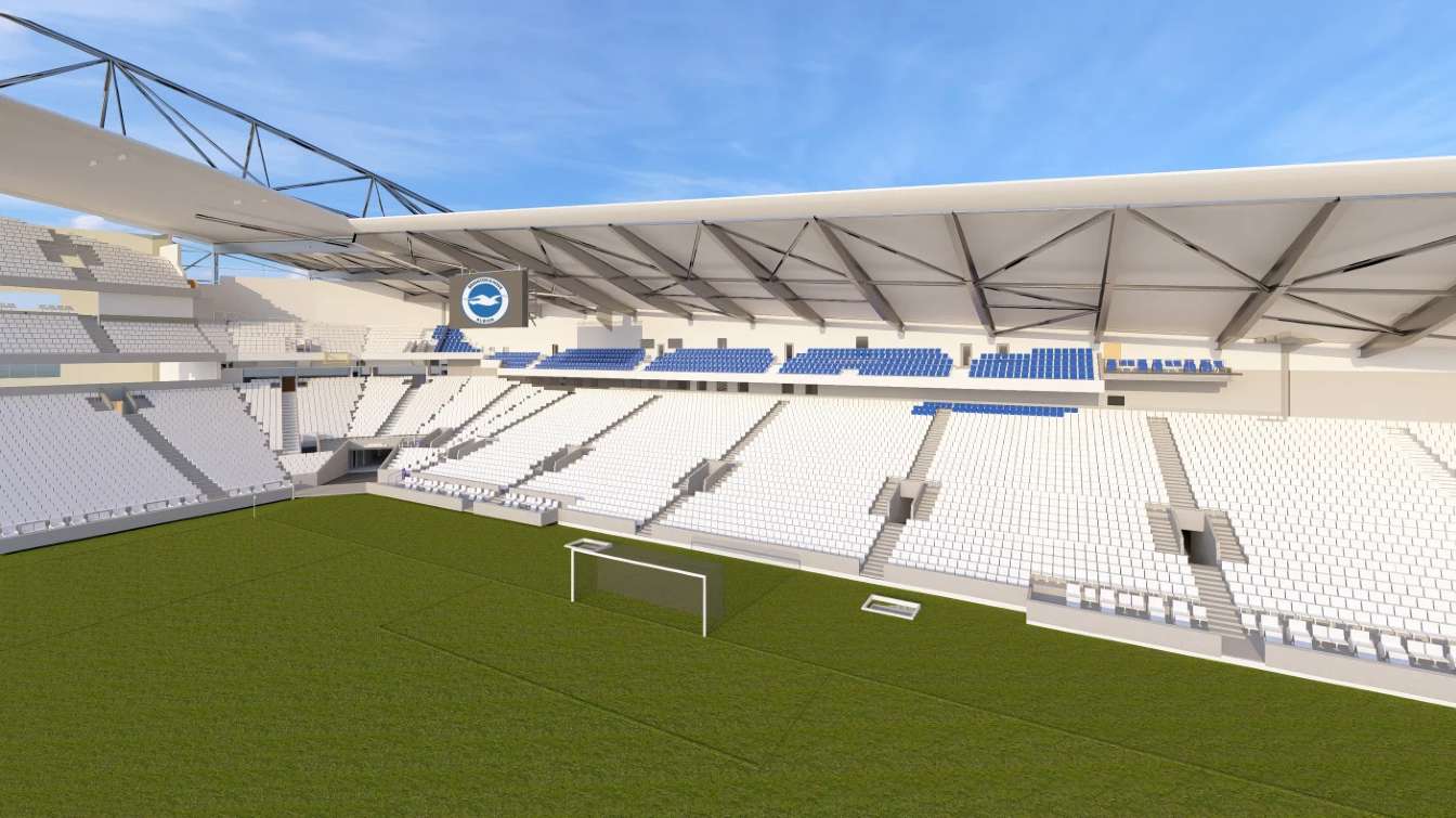 After the works finish in the 2026/27 season, the North Stand will be able accommodate another 624 fans 