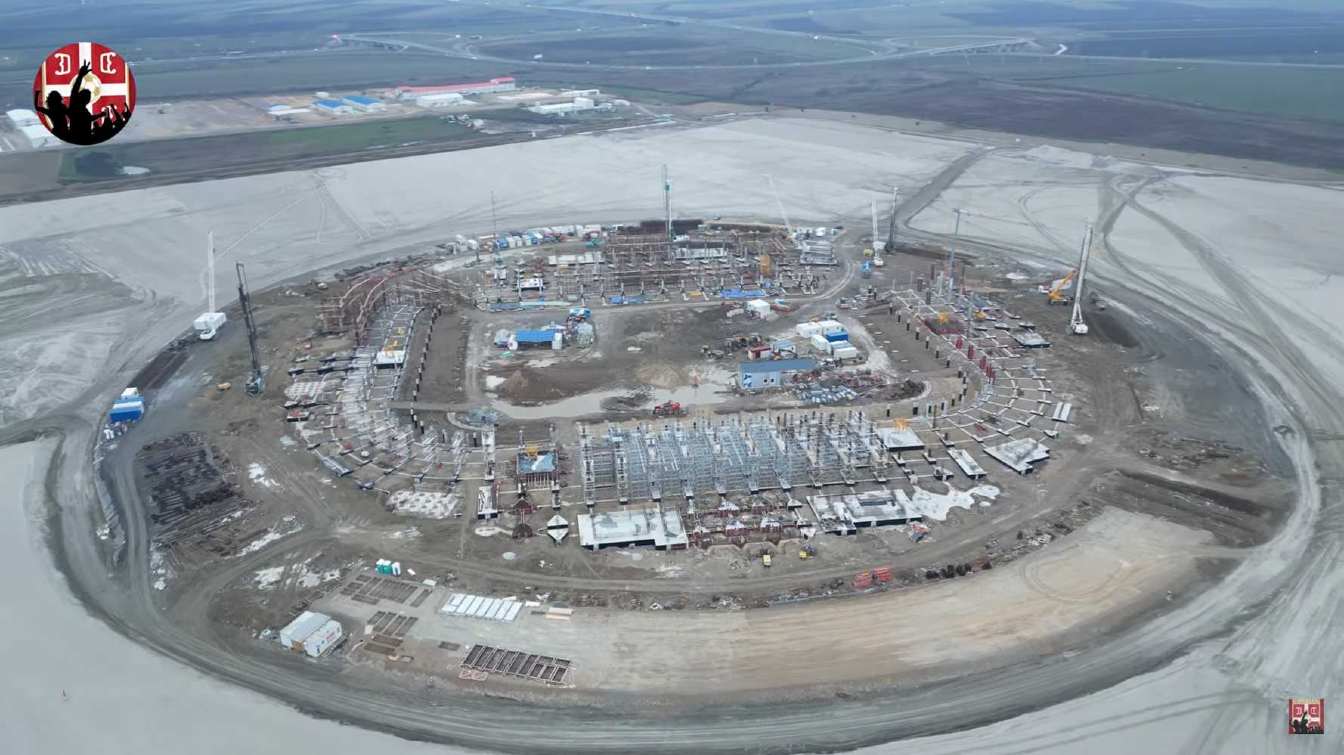 Construction of Nacionalni Stadion