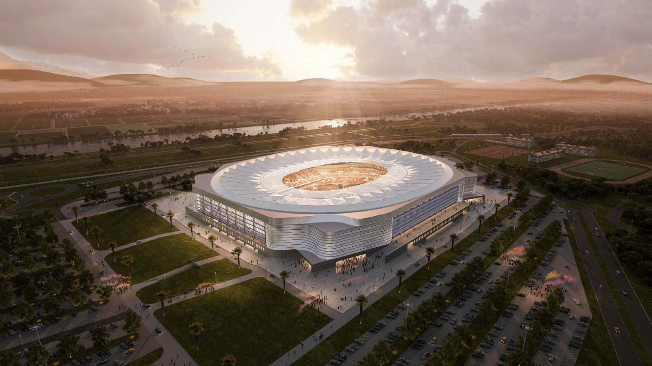 The new stadium in Seville will be adapted for football matches, benefiting both local clubs during their own investments.