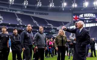 England: King Charles visited Tottenham Hotspur Stadium