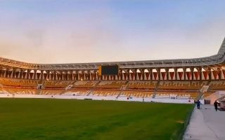 Iraq: Modernity with ancient pillars. The newest stadium in Iraq