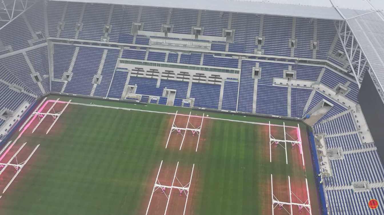 Construction of Everton Stadium