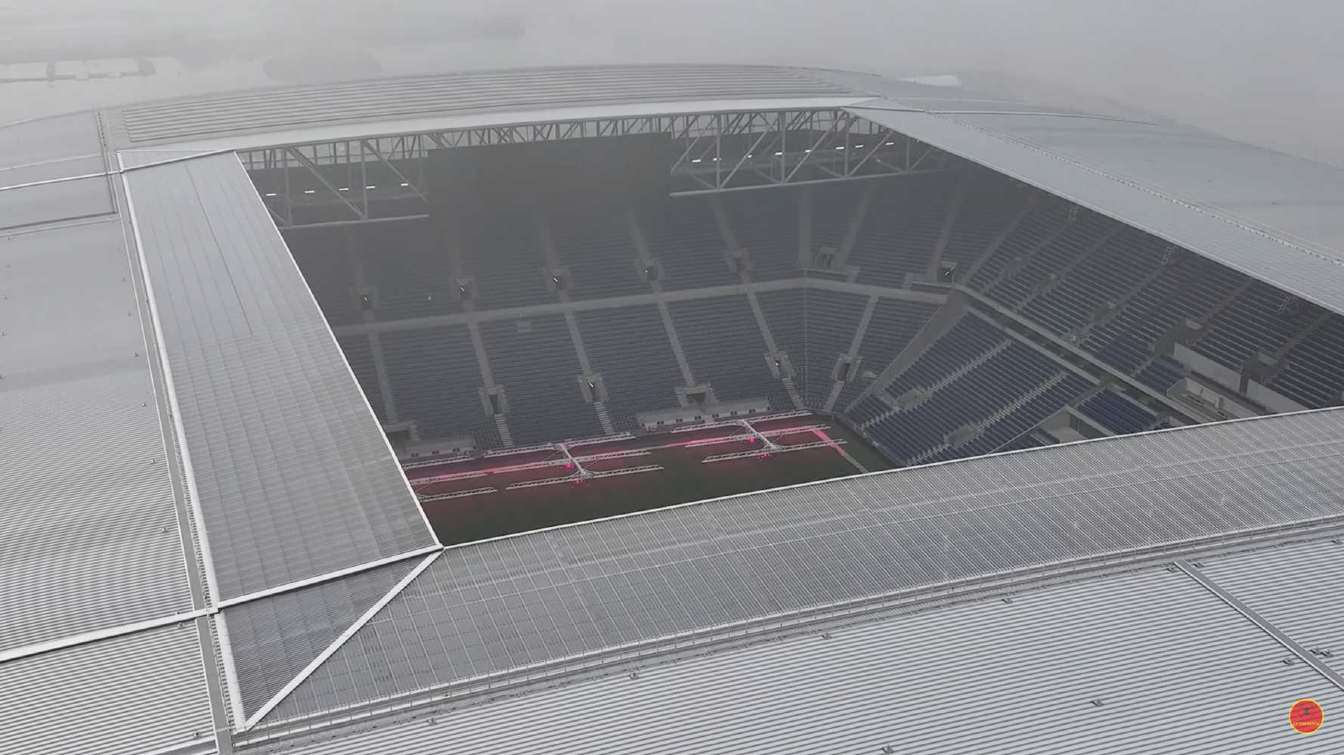 Construction of Everton Stadium