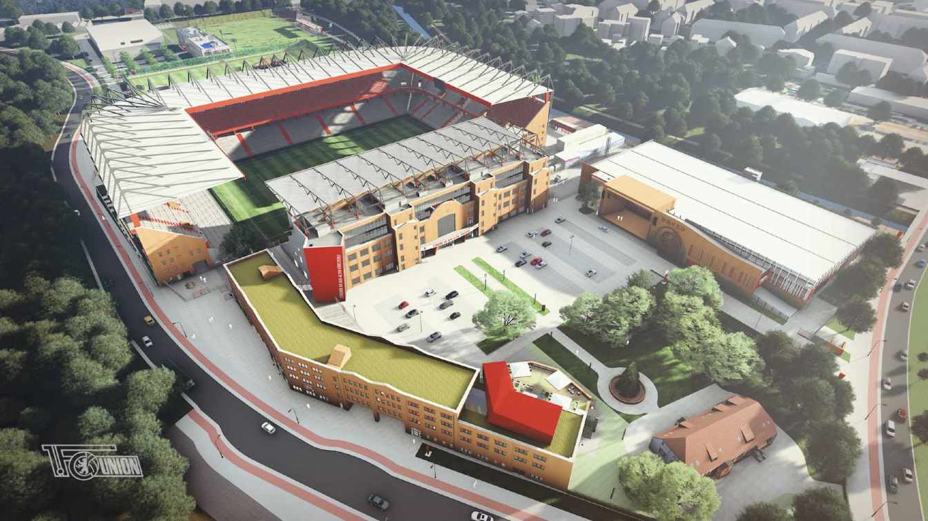 Design of Alte Försterei