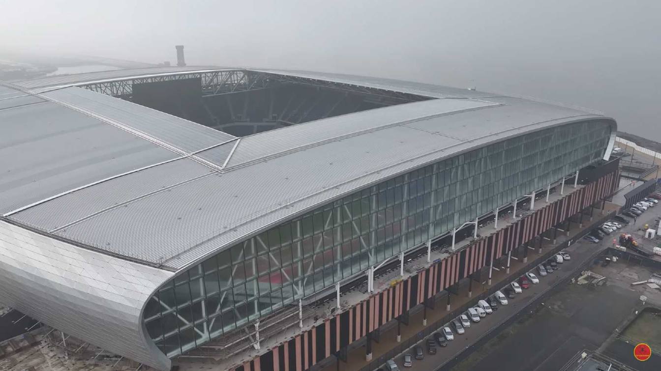 Construction of Everton Stadium