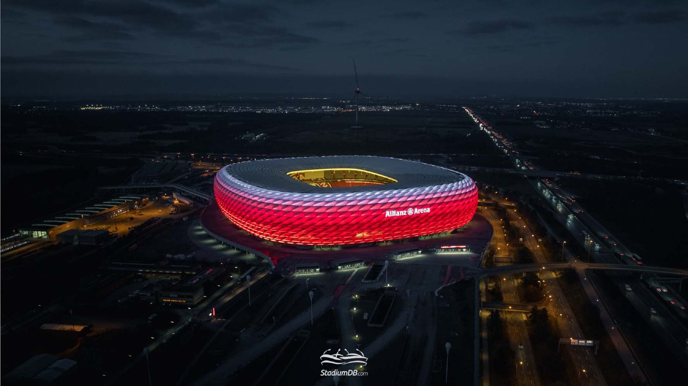 Allianz Arena jest jedynym stadionem, który zapełnił się w 100% na przestrzeni sezonu 2023/24
