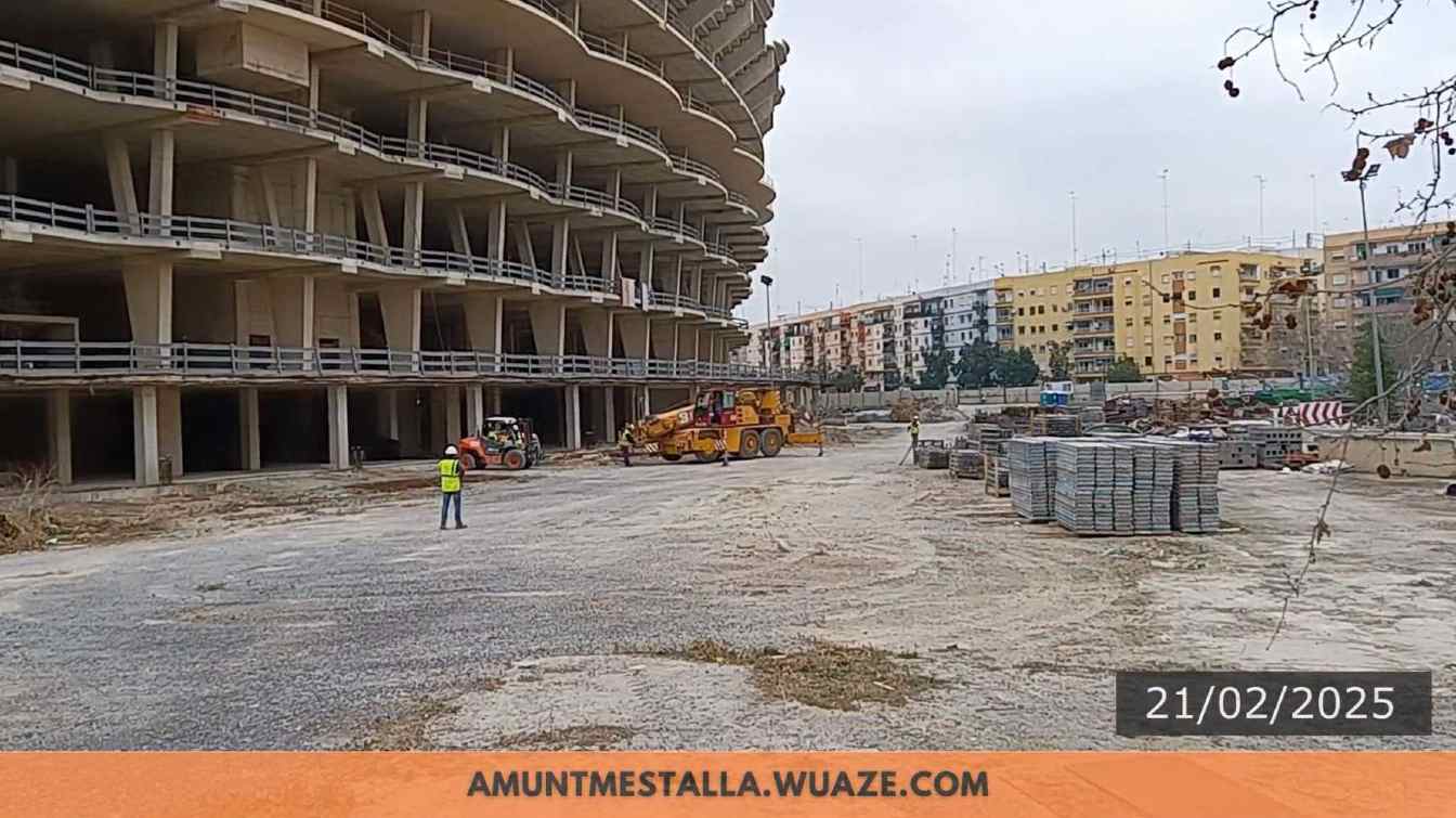 FCC, the contractor chosen by Valencia, has less than 28 months left to complete Nou Mestalla.