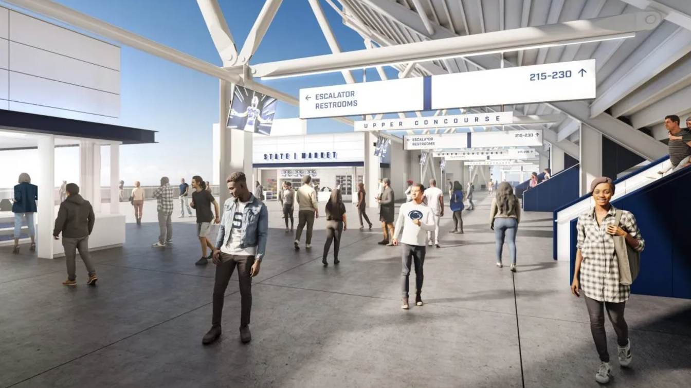 Design of Beaver Stadium