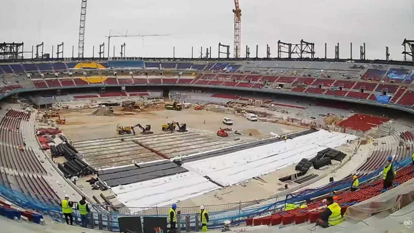 The current state of Camp Nou does not give much hope for FC Barcelona’s quick return.