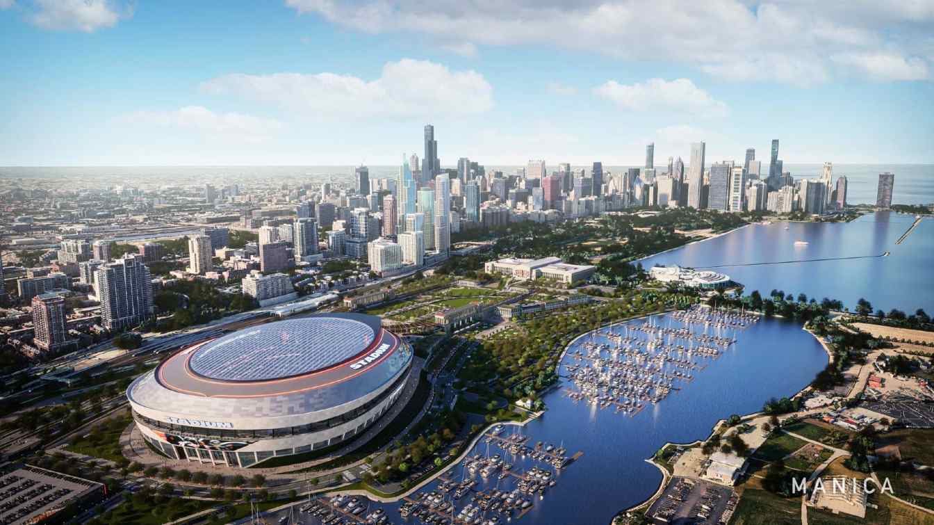 New Chicago Bears Stadium project
