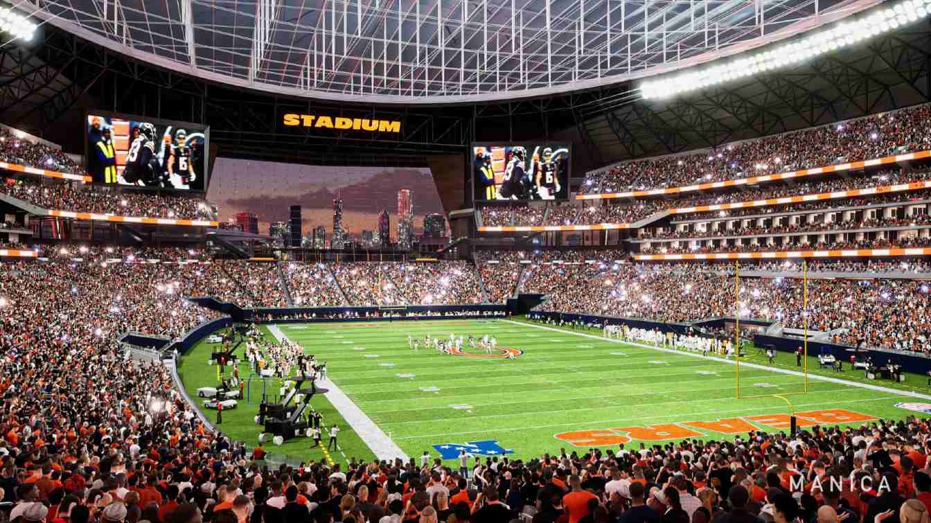 New Chicago Bears Stadium project