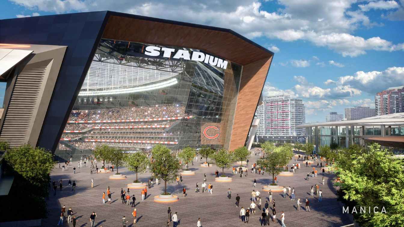New Chicago Bears Stadium project