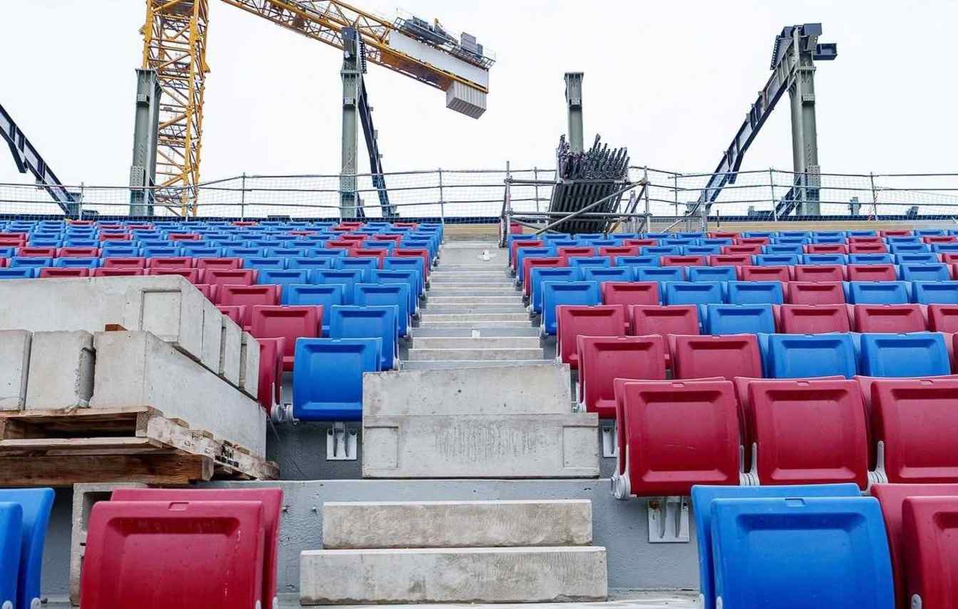 Around 40,000 seats have already been installed at Spotify Camp Nou.
