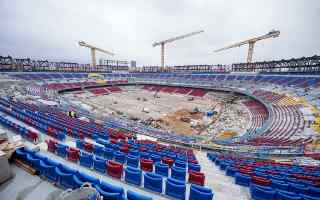 Spain: Stagnation at Camp Nou recorded by a YouTuber censored